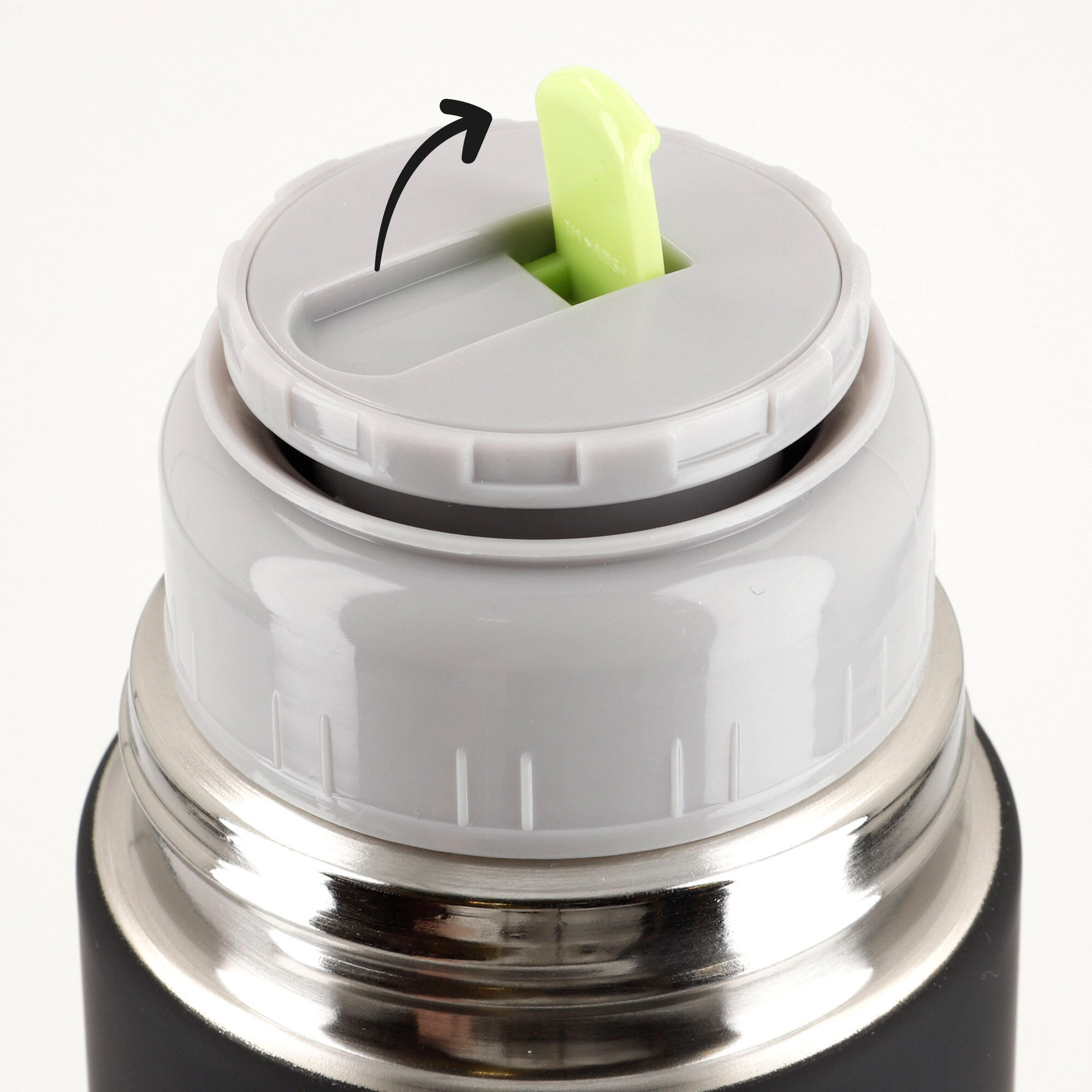 Botella térmica 1L acero inoxidable con aislamiento al vacío con vaso 5/7
