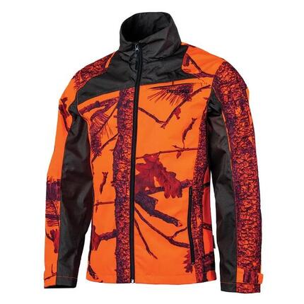 Veste Treeland Maquisard orange camo forest M à 3XL
