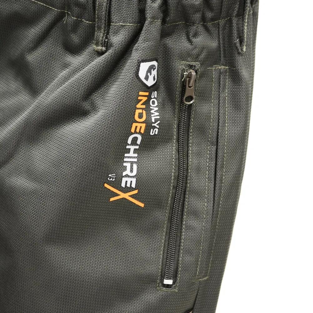 Cuissard Indéchirex imperméable déperlant polyester kaki S à 3XL 5/5