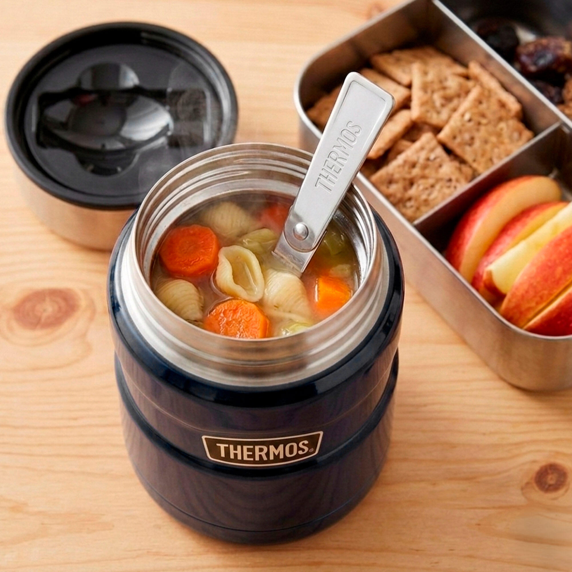 Thermos pour aliments chauds 470 ml en acier inoxydable avec isolation 5/7