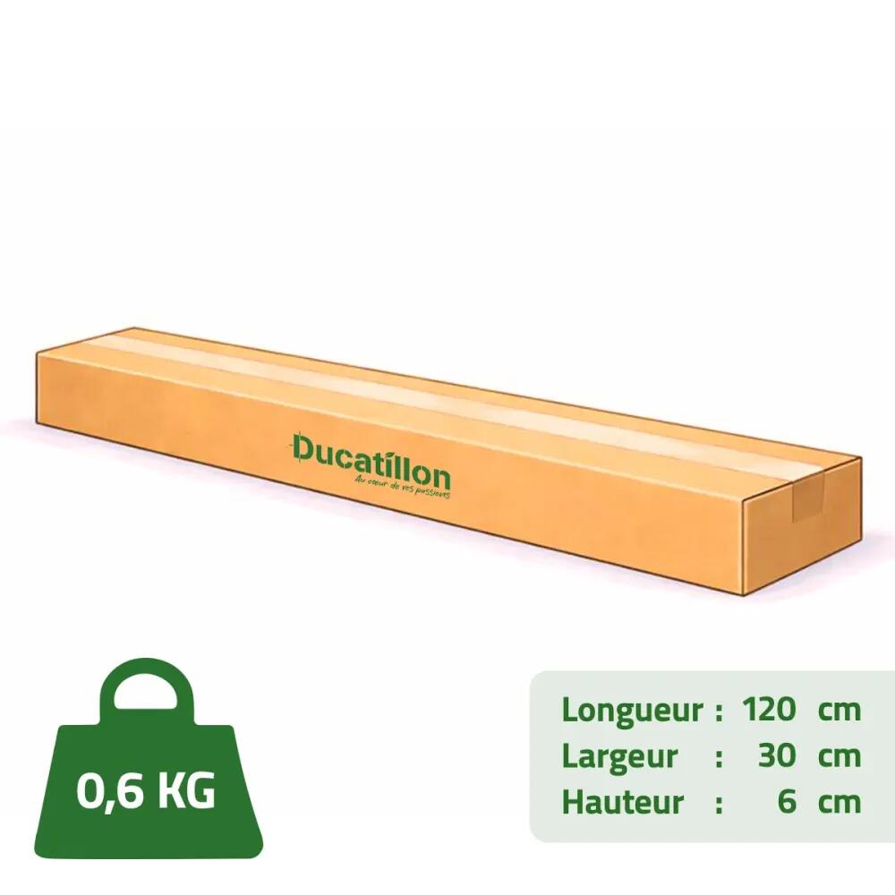 Fourreau pour carabines matelassé noir bords rouges 120cm 4/5