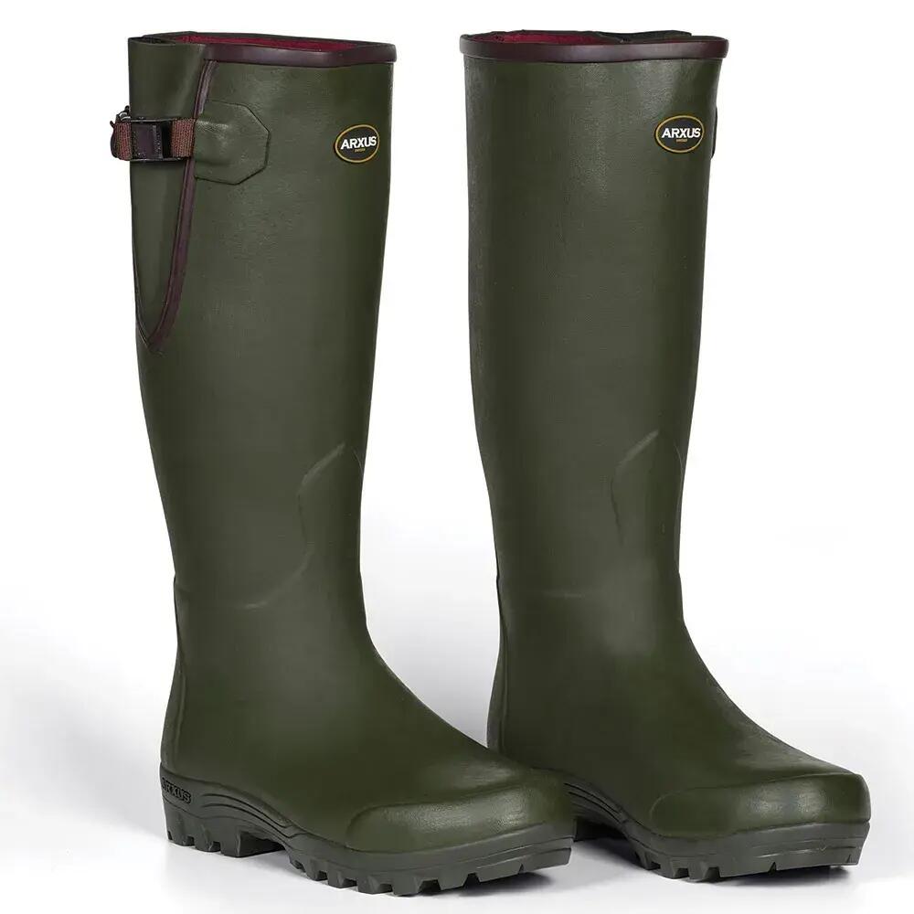 Bottes Arxus Pioneer Nord vertes néoprène 3 mm 2/9