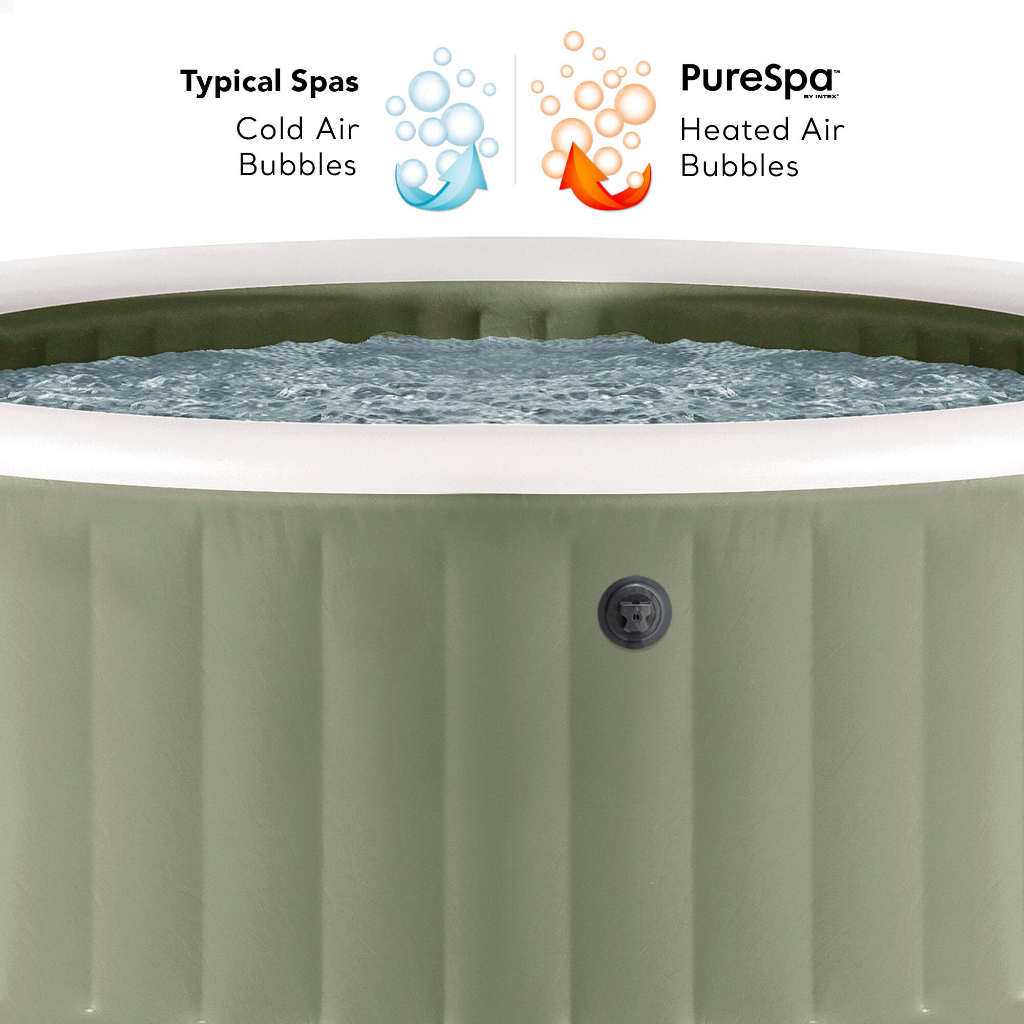 Intex PureSpa Bubble Massage 4 personnes 6/7