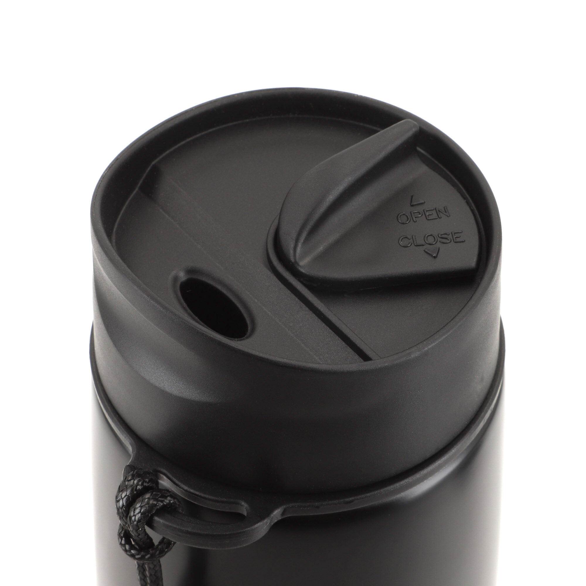 Termo acero inoxidable 350 ml base antideslizante con correa transporte 5/7