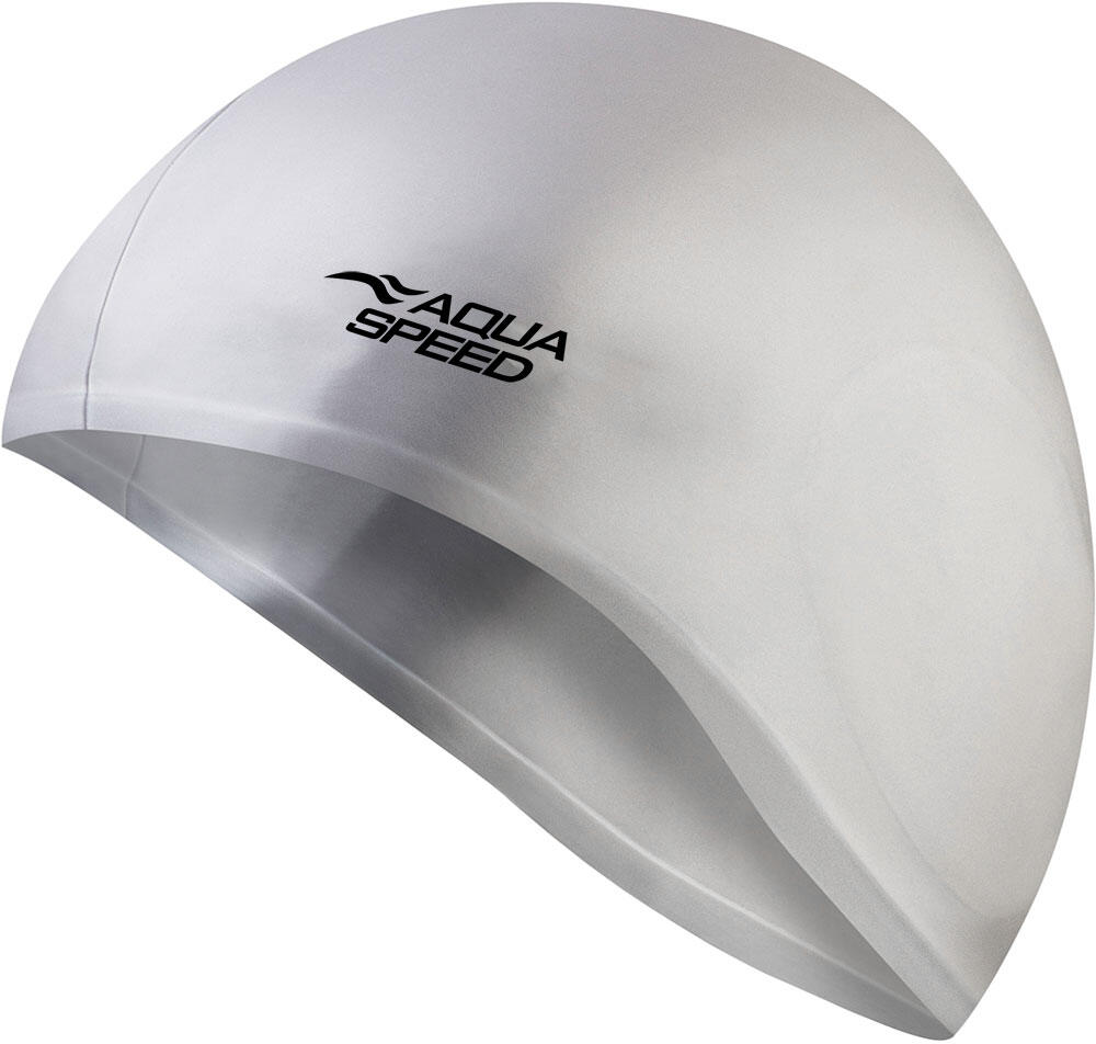 Aqua Speed - Gorro natación silicona suave unisex cubre orejas completo 2/4