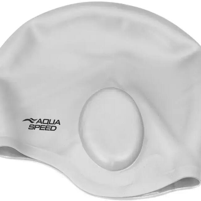 Unisex Adult Full Ear Coverage Swimming Cap | Soft Silicone Cap for Pool Use