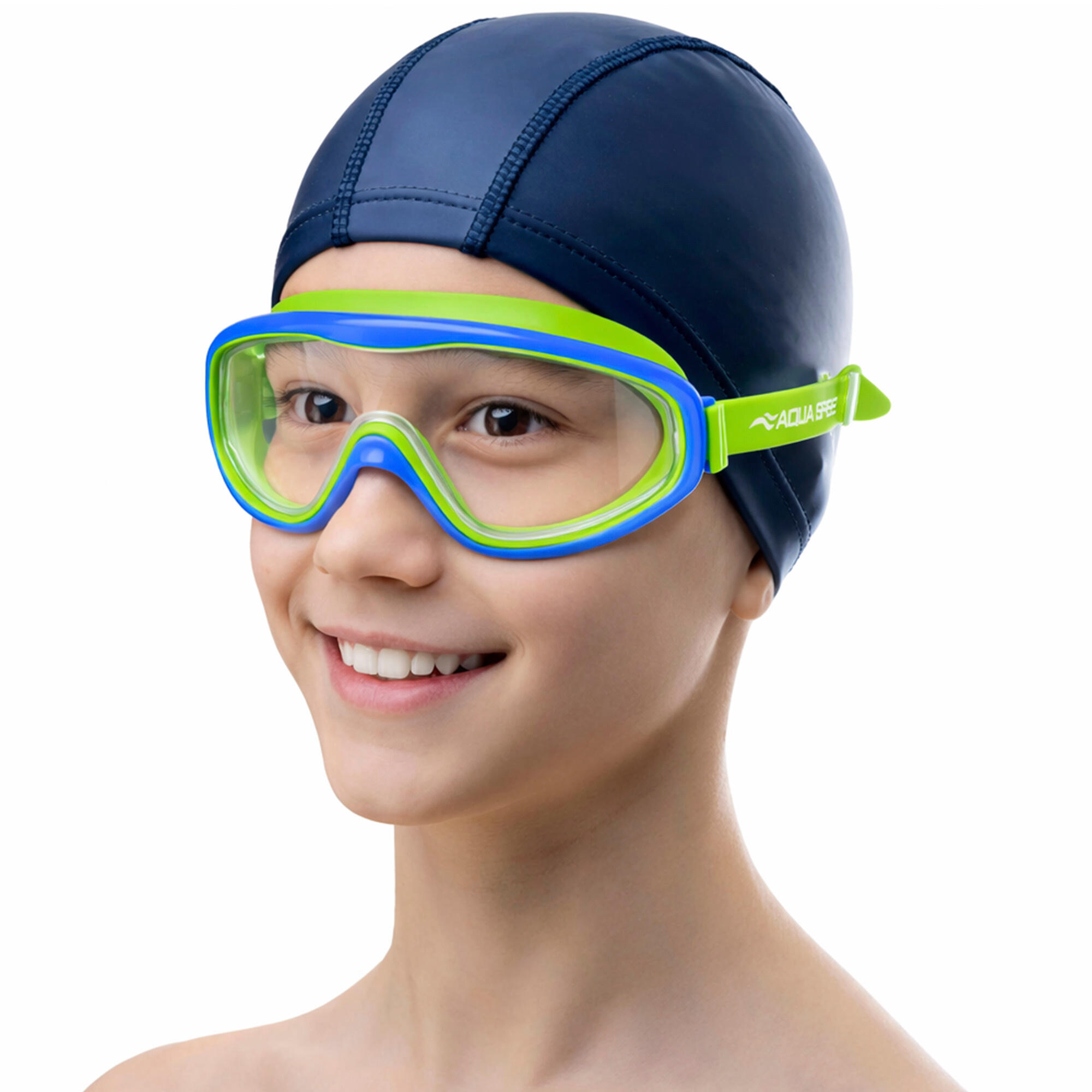 Maska pływacka dla dzieci gogle Aqua Speed Tivano Jr 3/3