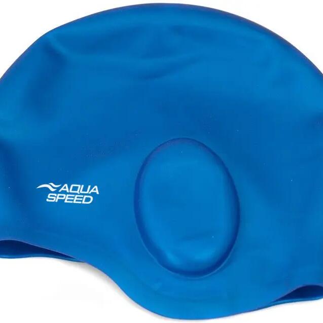 Unisex Adult Full Ear Coverage Swimming Cap | Soft Silicone Cap for Pool Use