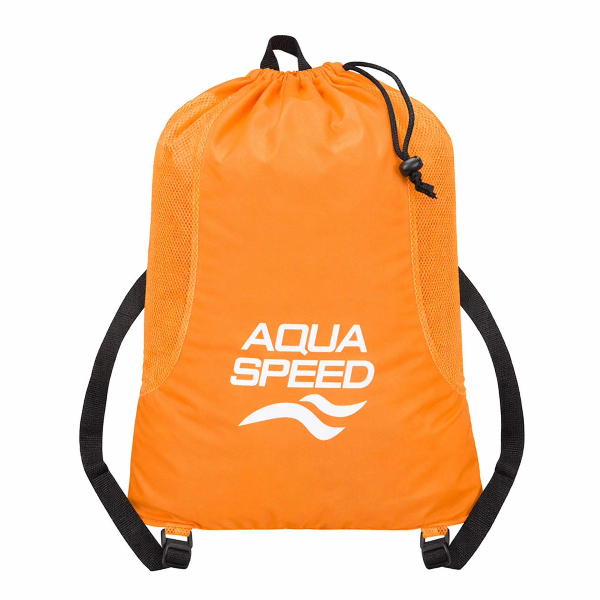Aqua Speed - Große Mesh Rucksack Pool belüftet für nasse Schwimmsachen 2/4