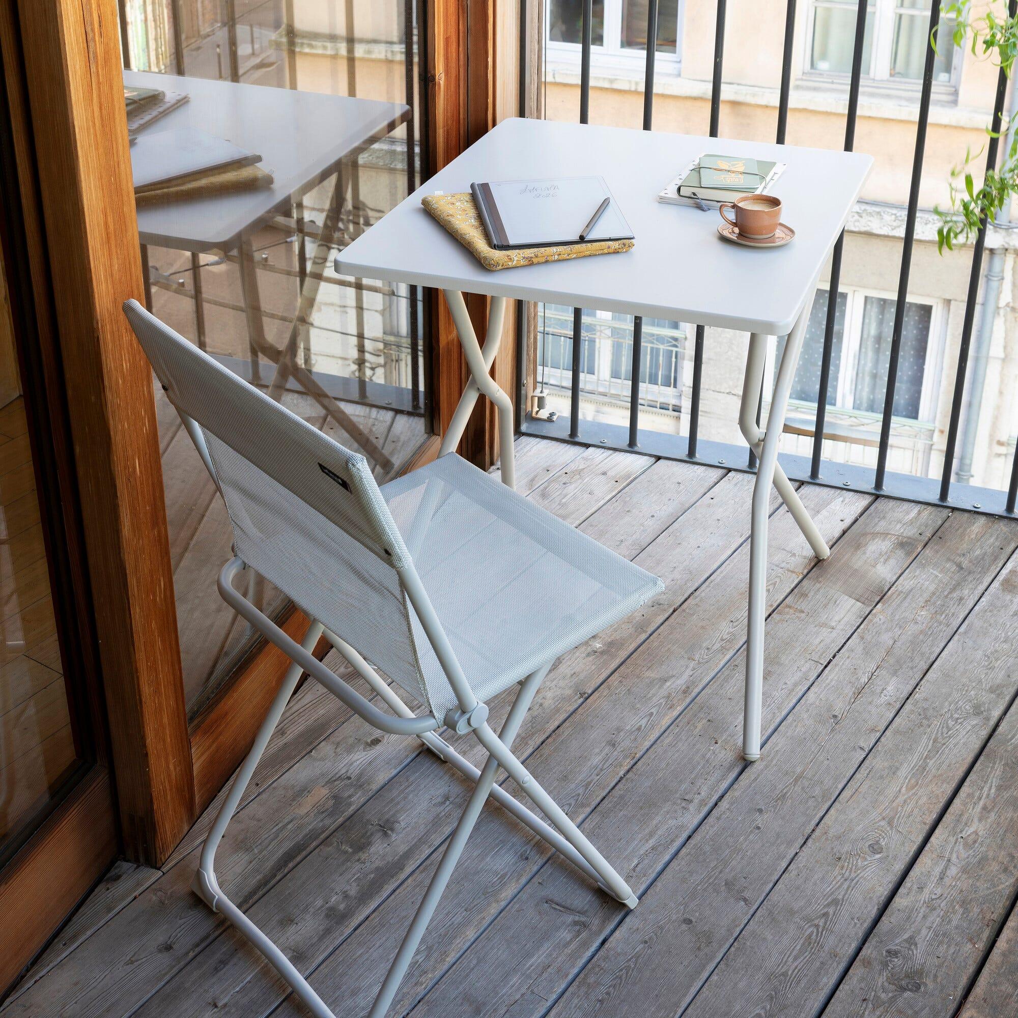 Chaise pliante ultra-compacte - BALCONY - Beige - Lafuma Mobilier 7/7