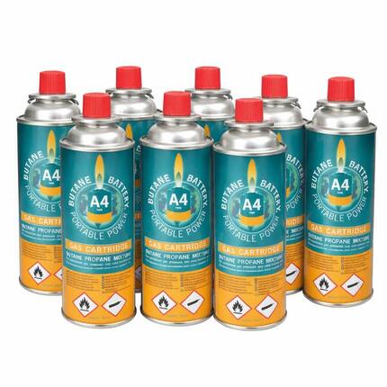 Eurocatch Kartusze gazowe 8 szt. 227 g - Gaz butanowy