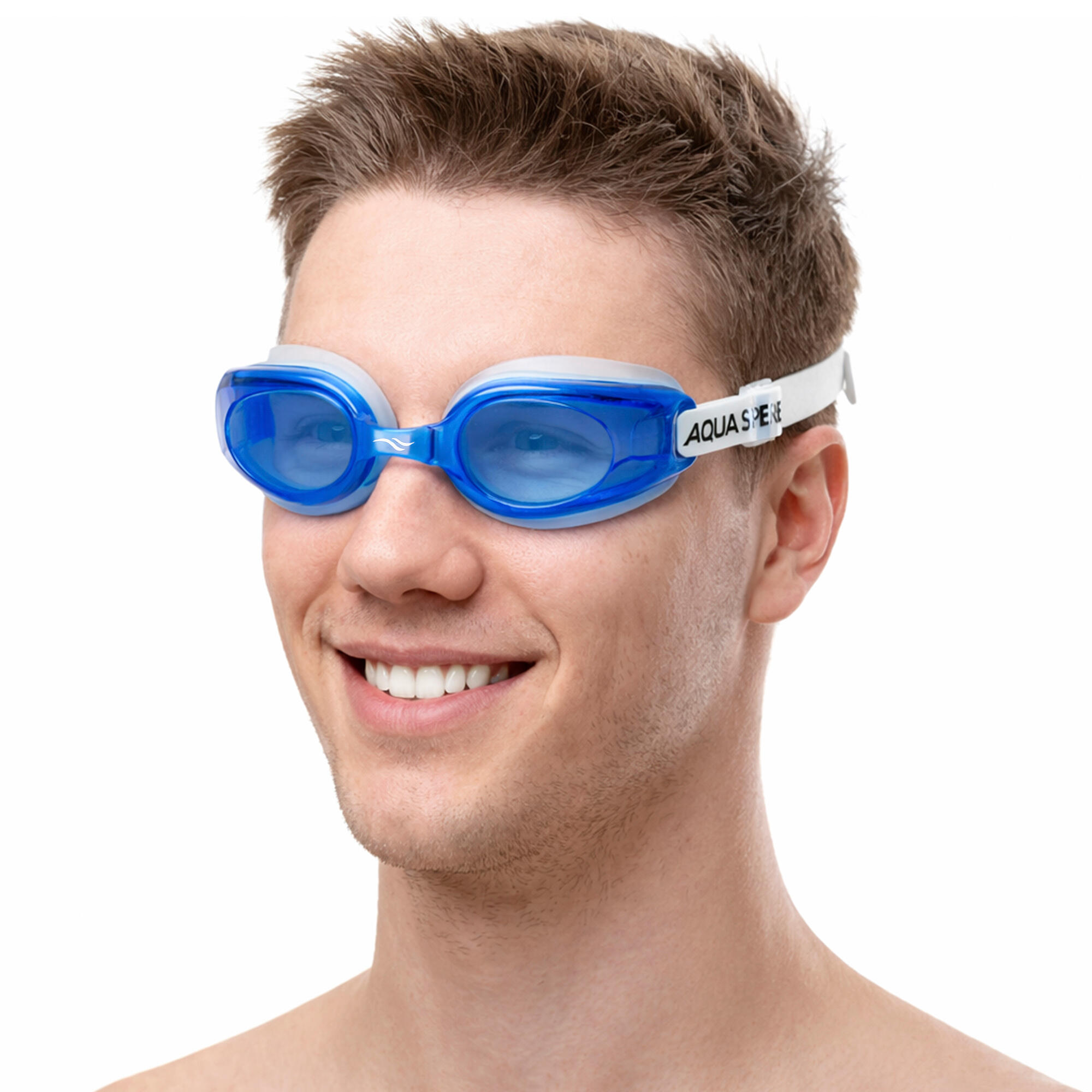 Aqua Speed - Herren Schwimmbrille Anti-Fog UV Schutz verstellbar 3/3