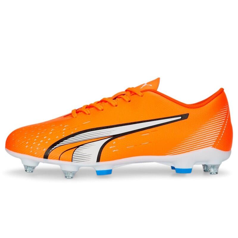 PUMA Ultra Play MxSG chaussures de football - orange fluo - terrain mixte 4/5