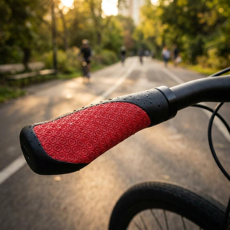 Sram Grips Comfort Red-black