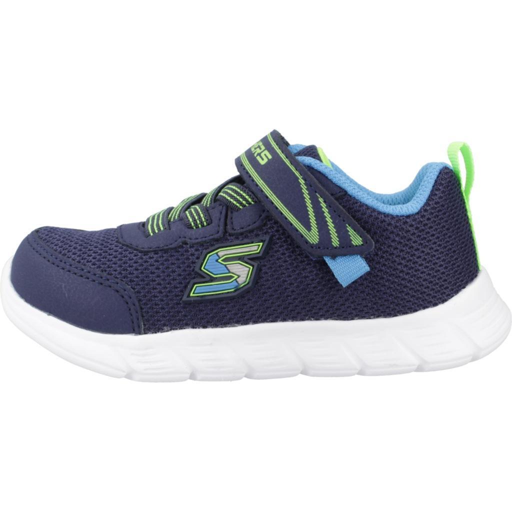 Baskets Skechers Modèle Comfy Flex - Mini Tr Couleur Bleu 2/5
