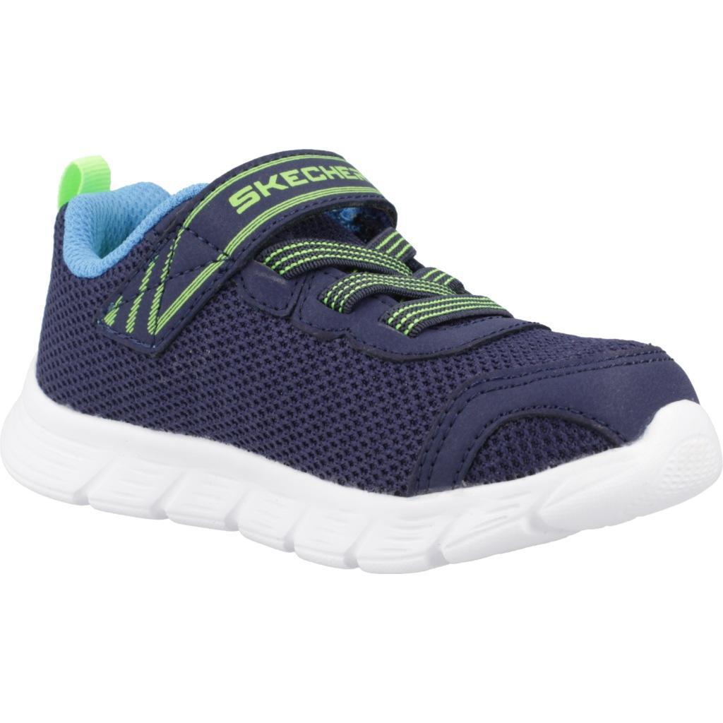Baskets Skechers Modèle Comfy Flex - Mini Tr Couleur Bleu 5/5