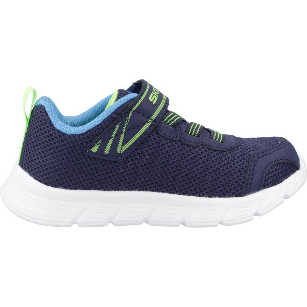 Baskets Skechers Modèle Comfy Flex - Mini Tr Couleur Bleu 4/5