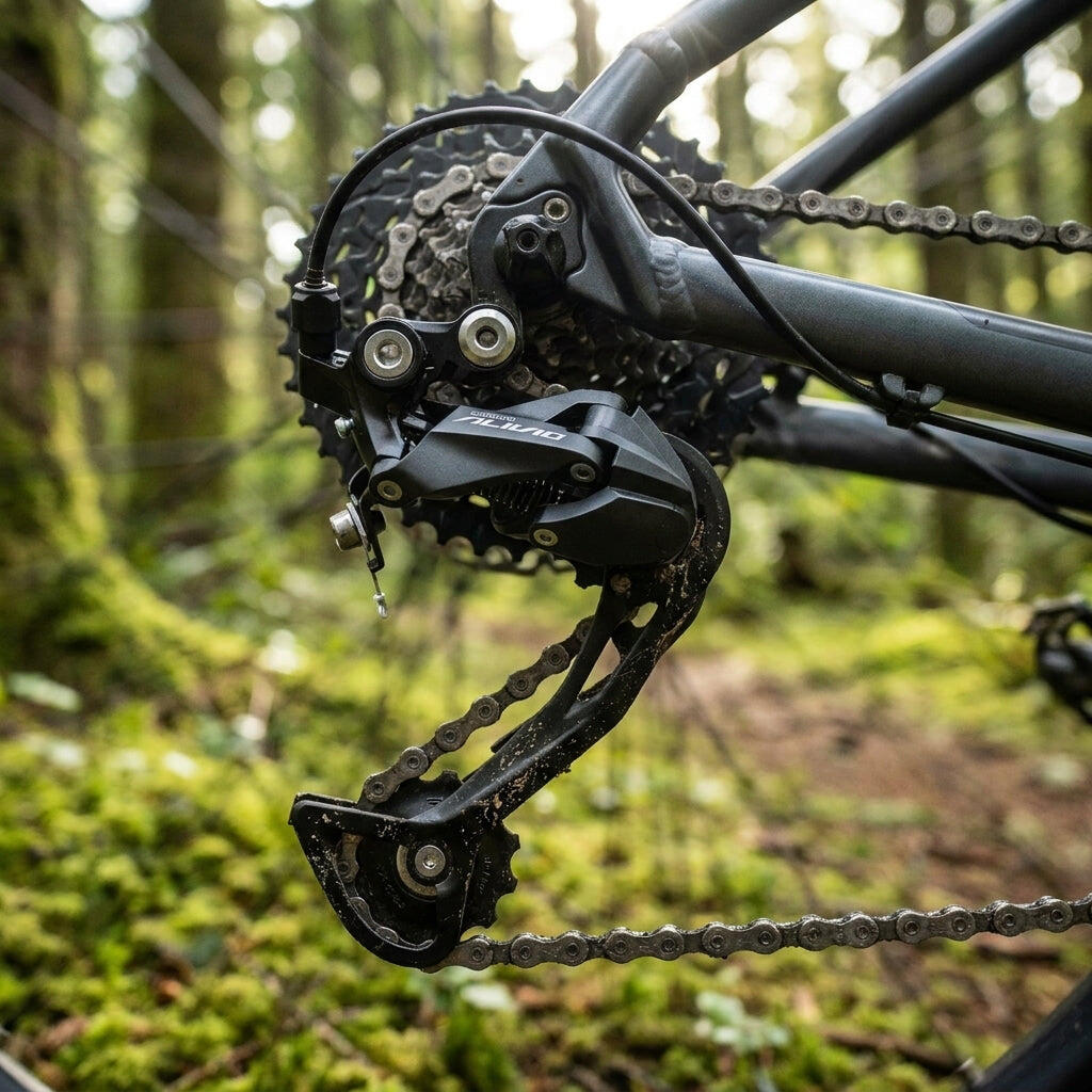 Descarrilador traseiro Shimano Alivio RD-M3100 9V 2/3
