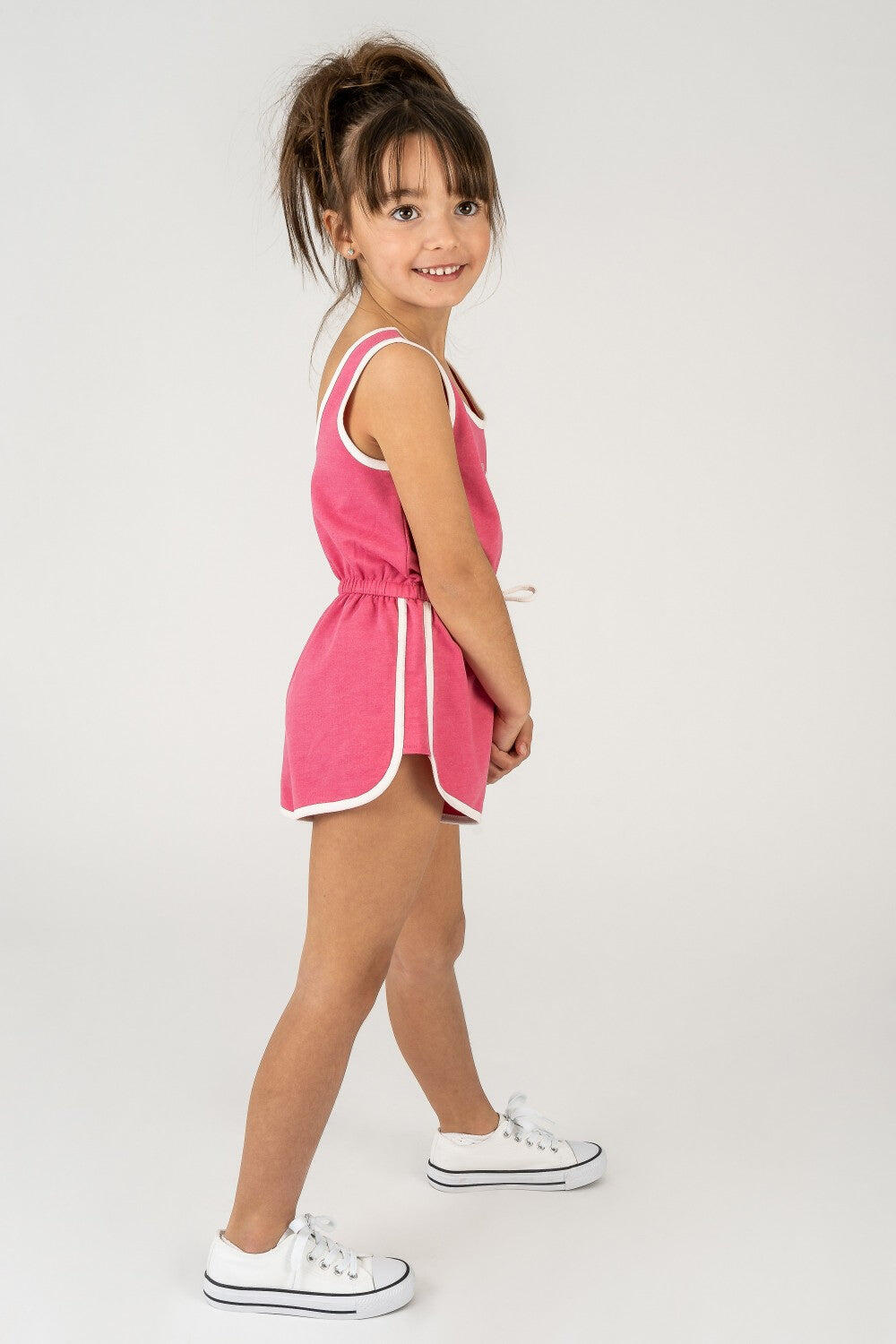 Mono niña fucsia verano 4/5