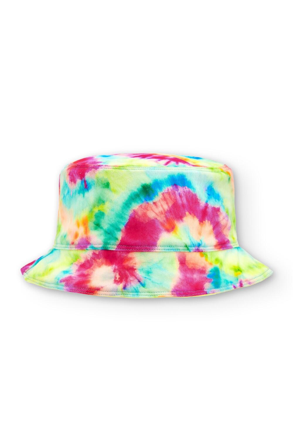 Gorro de niña estampado tie dye 2/3