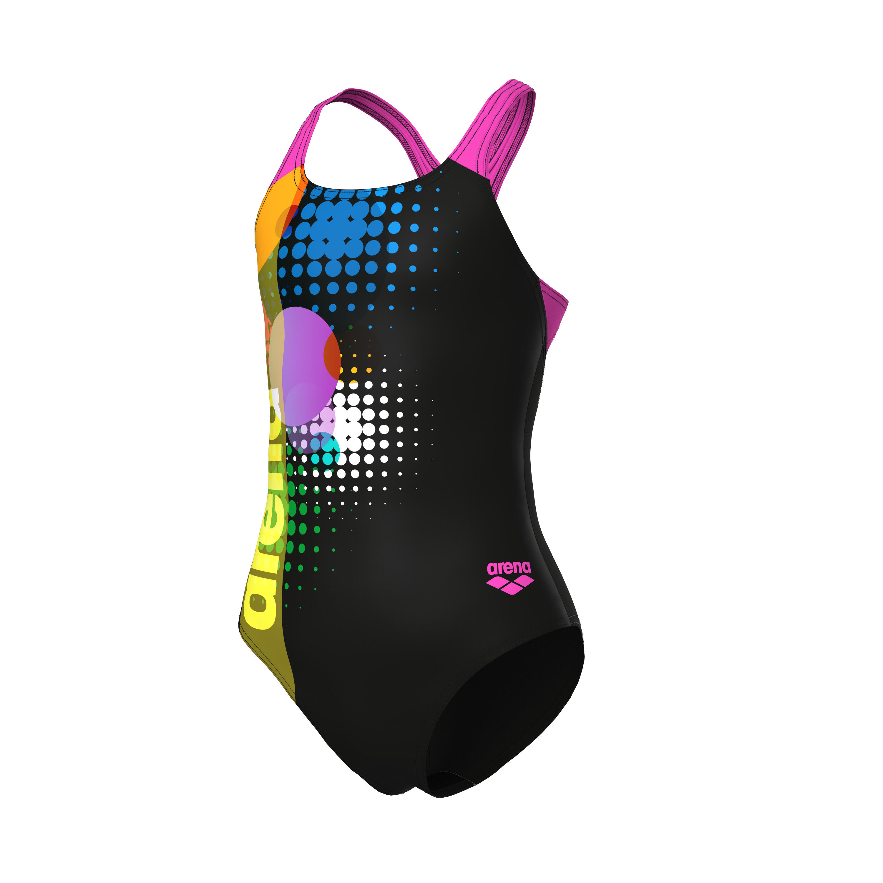Kostium kąpielowy dziewczęcy Arena Dots Swim Pro 7/7