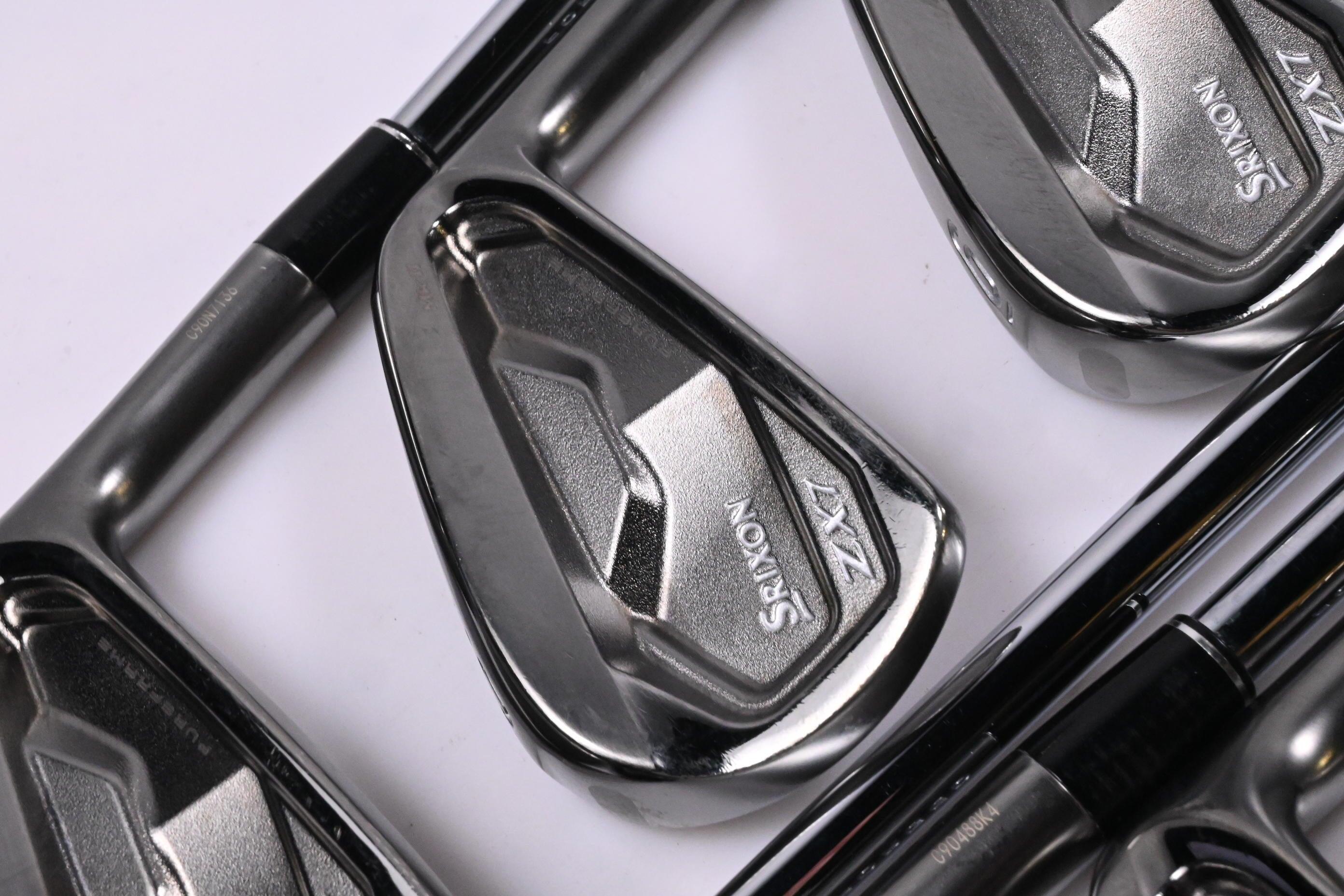 Srixon ZX7 MK II Black Chrome Irons / 4-PW / Stiff Flex N.S.Pro 