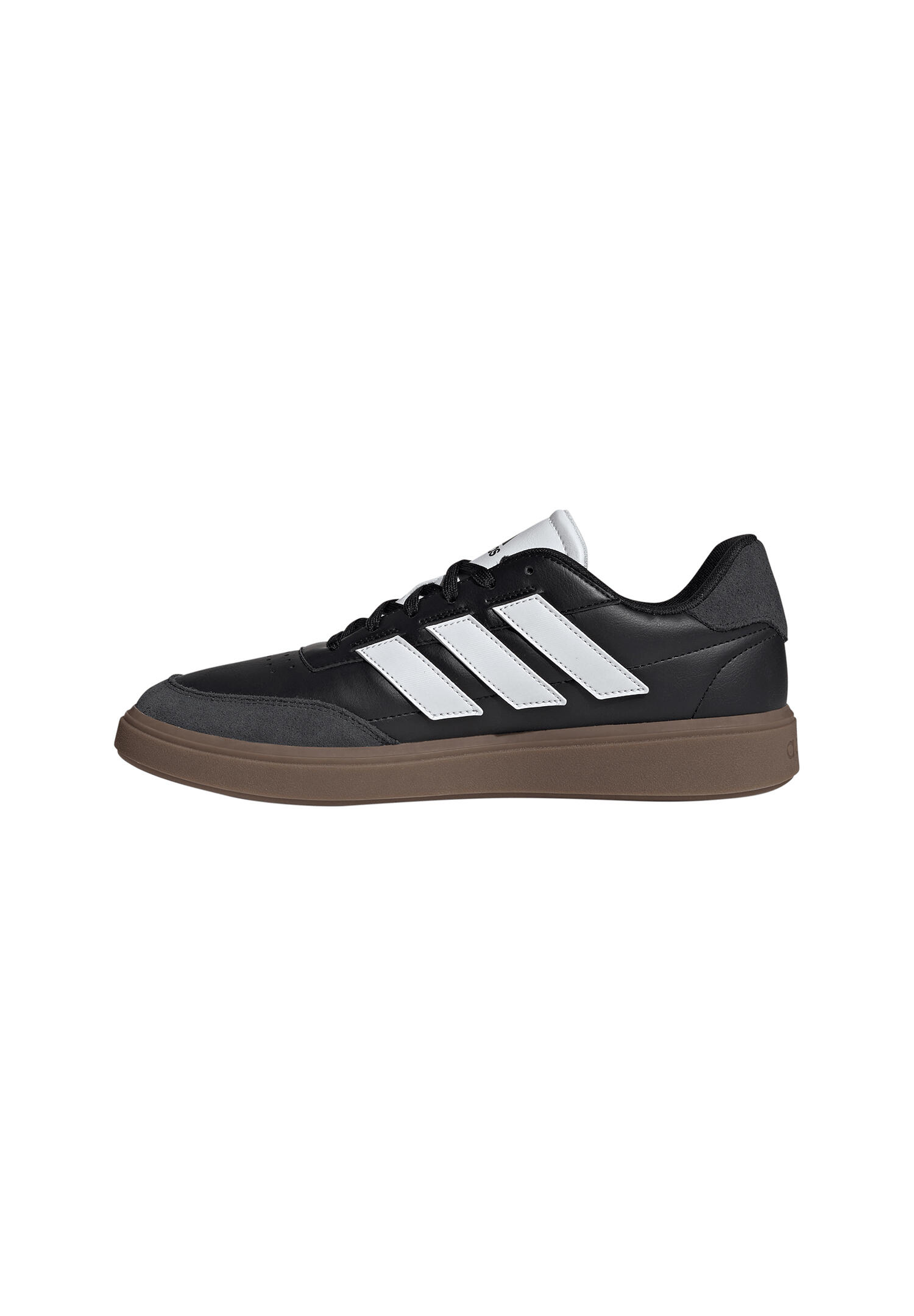 Adidas Herren Courtblock Sneaker, JQ8214, Black White Carbon 3/15