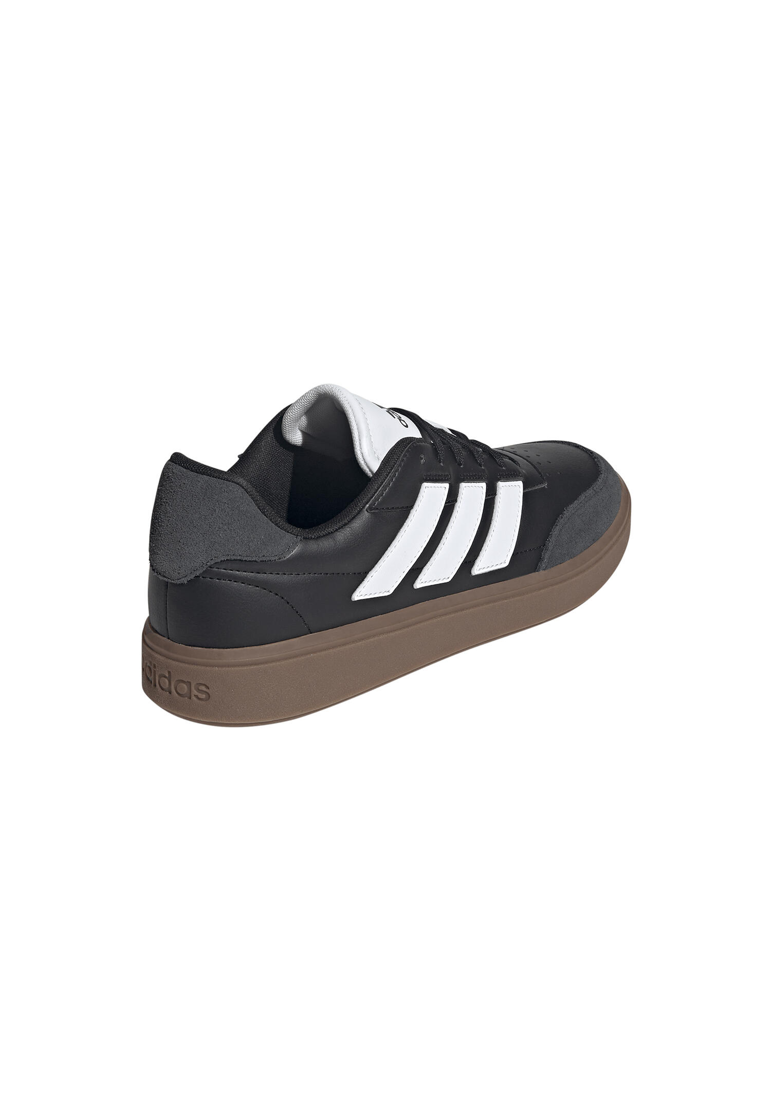Adidas Herren Courtblock Sneaker, JQ8214, Black White Carbon 5/15