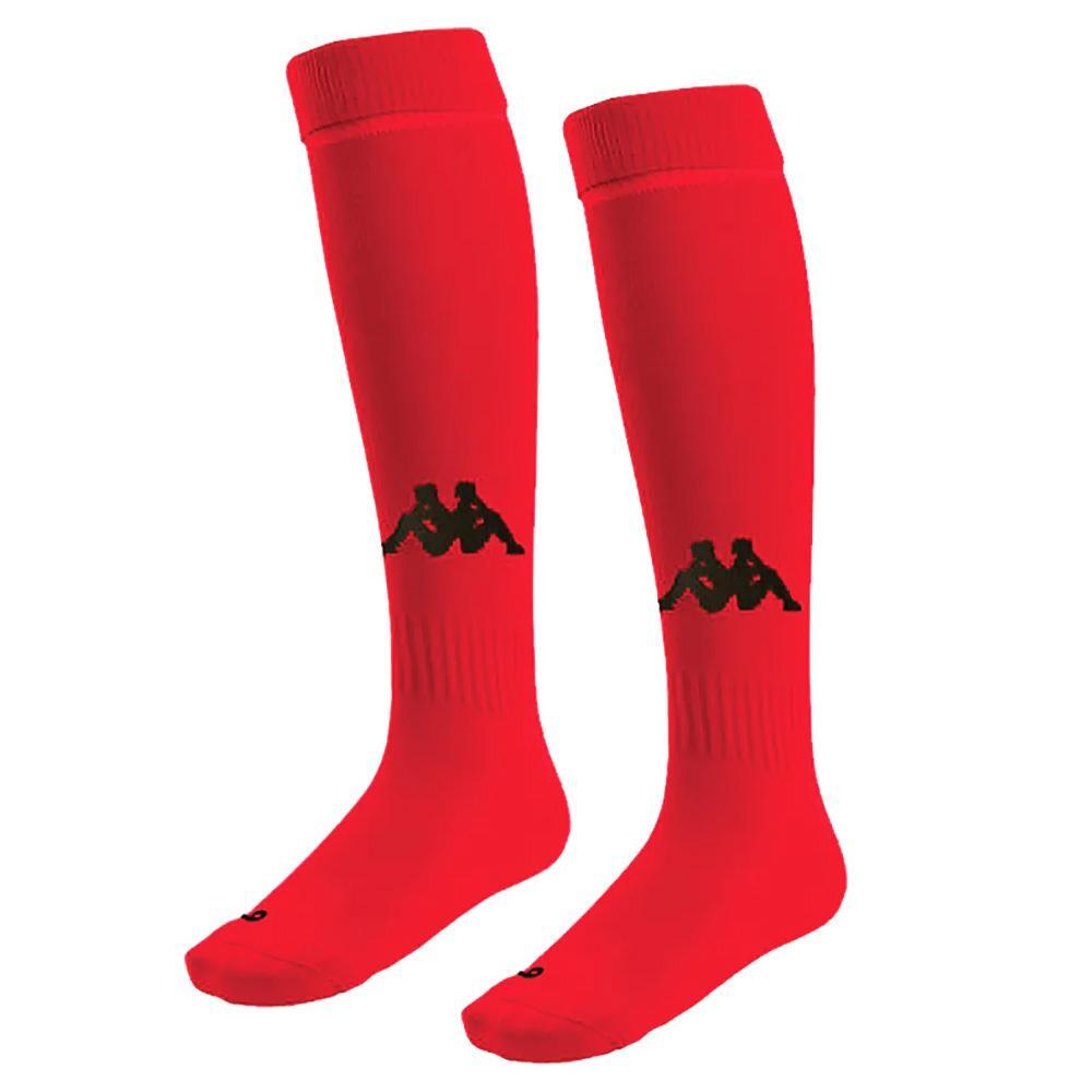 Calcetines de Fútbol Kappa Penao Rojos/Negros 2/2