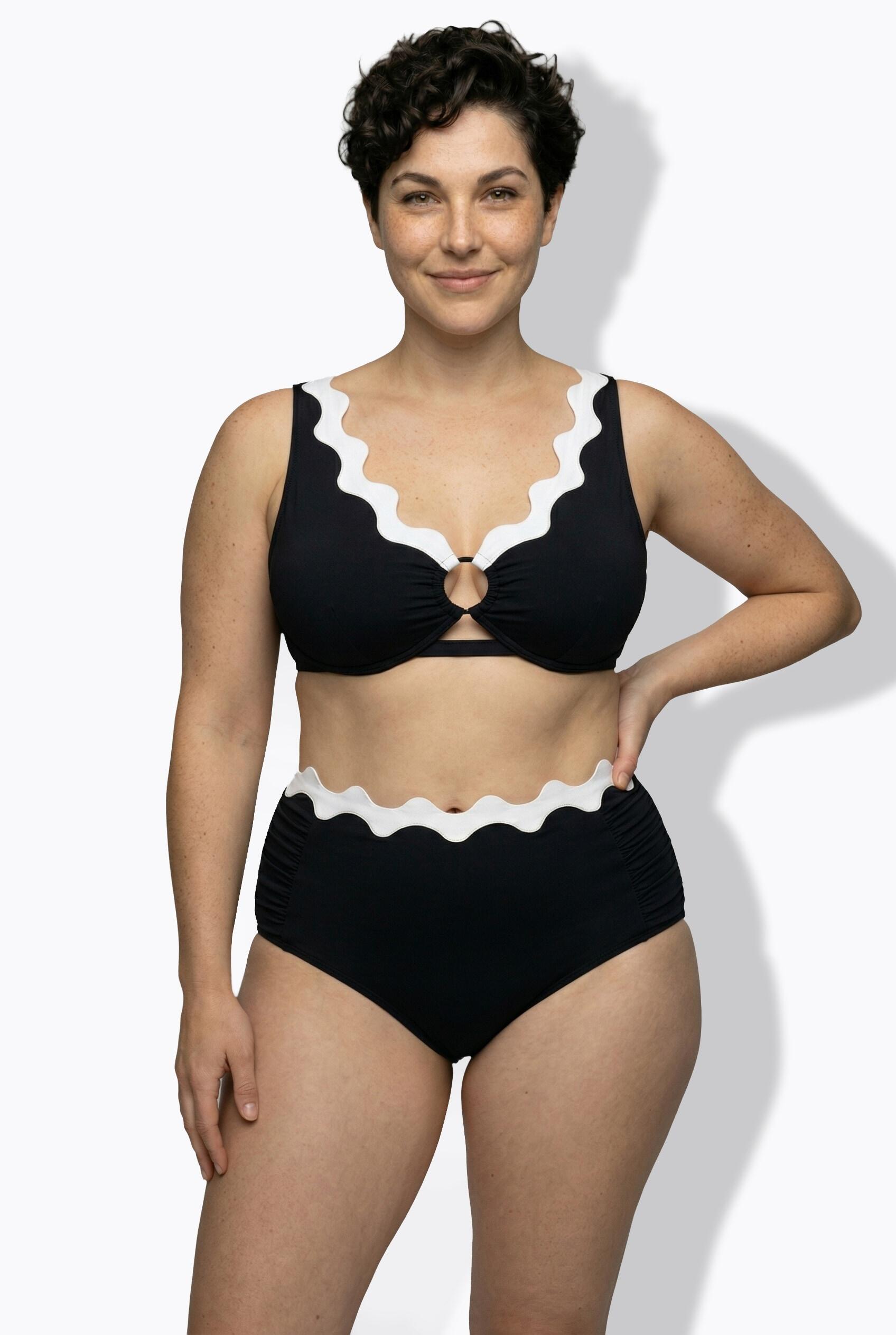 Femme Bikini à bonnets souples matière recyclée 1/7