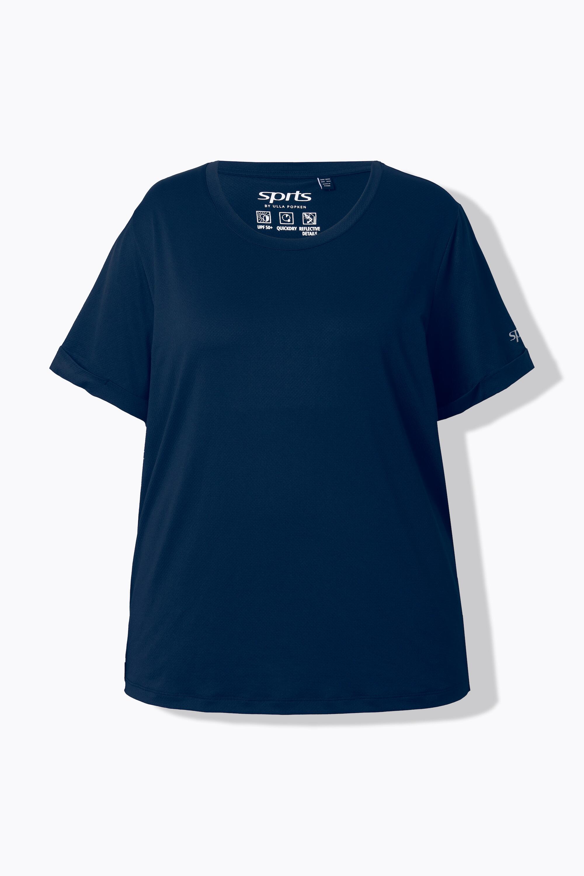 Femme T-shirt technique UV 50+. Col rond et manches courtes. Matière recyclée 6/7