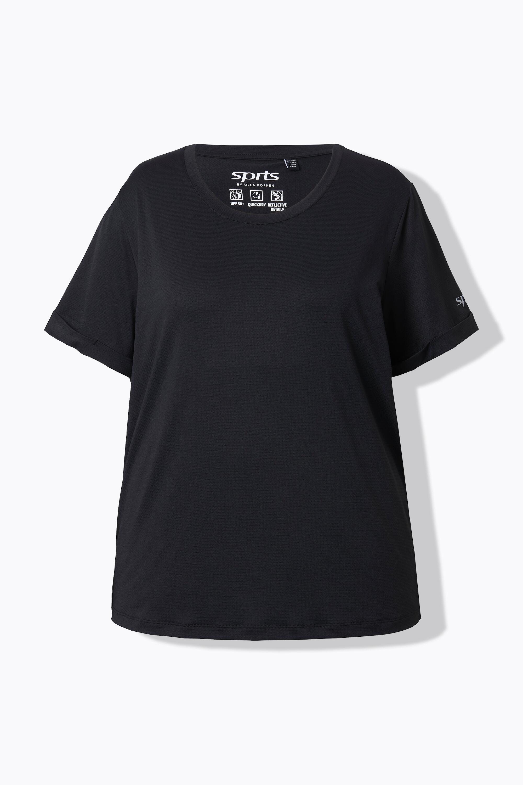 Femme T-shirt technique UV 50+. Col rond et manches courtes. Matière recyclée 6/7