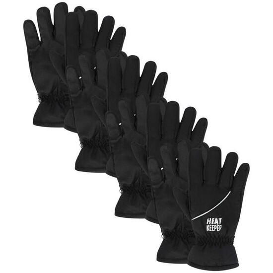 Heatkeeper - Gants de ski femme - Gris - 4 paires