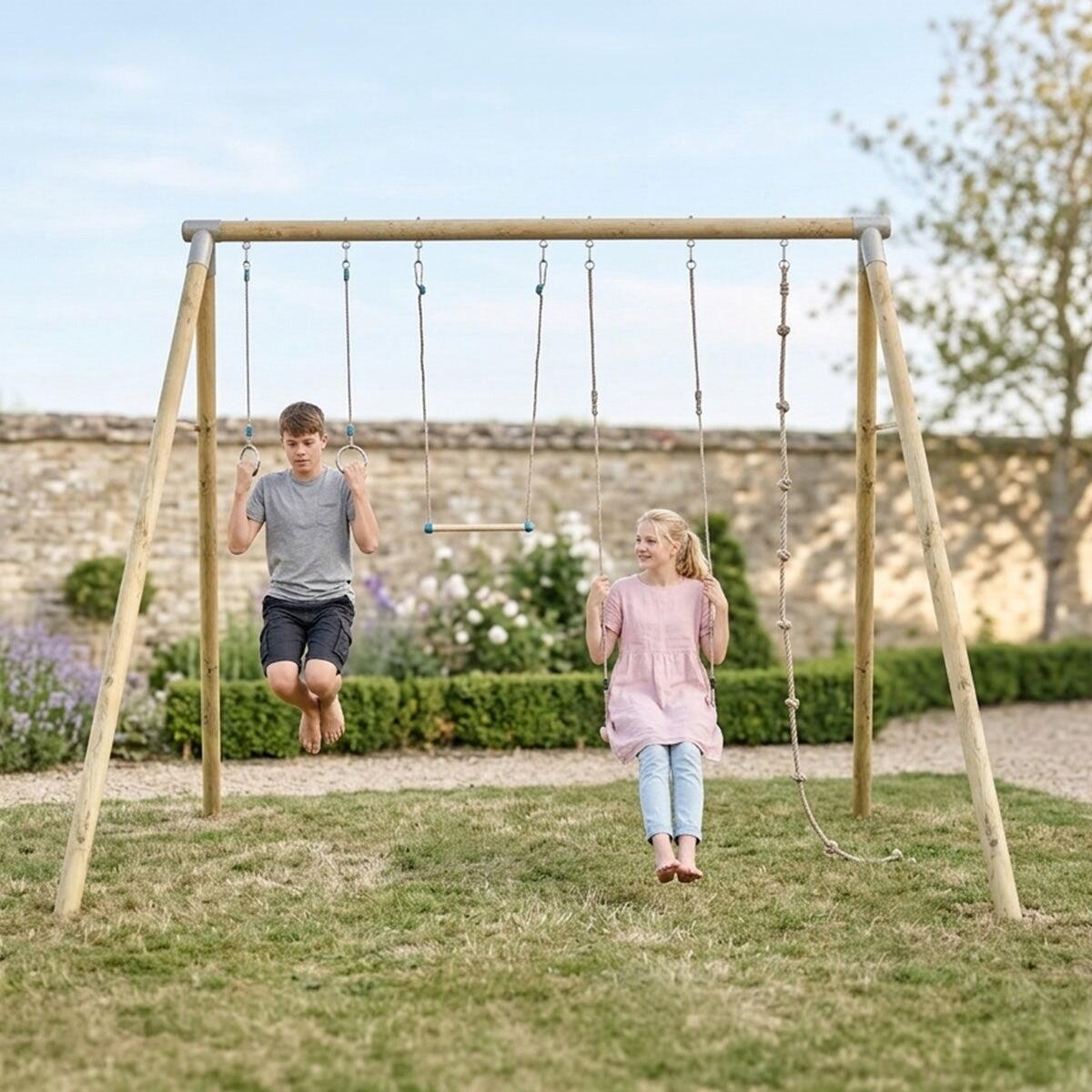 Portique bois adulte 3 m Trigano ALBERT 2/7
