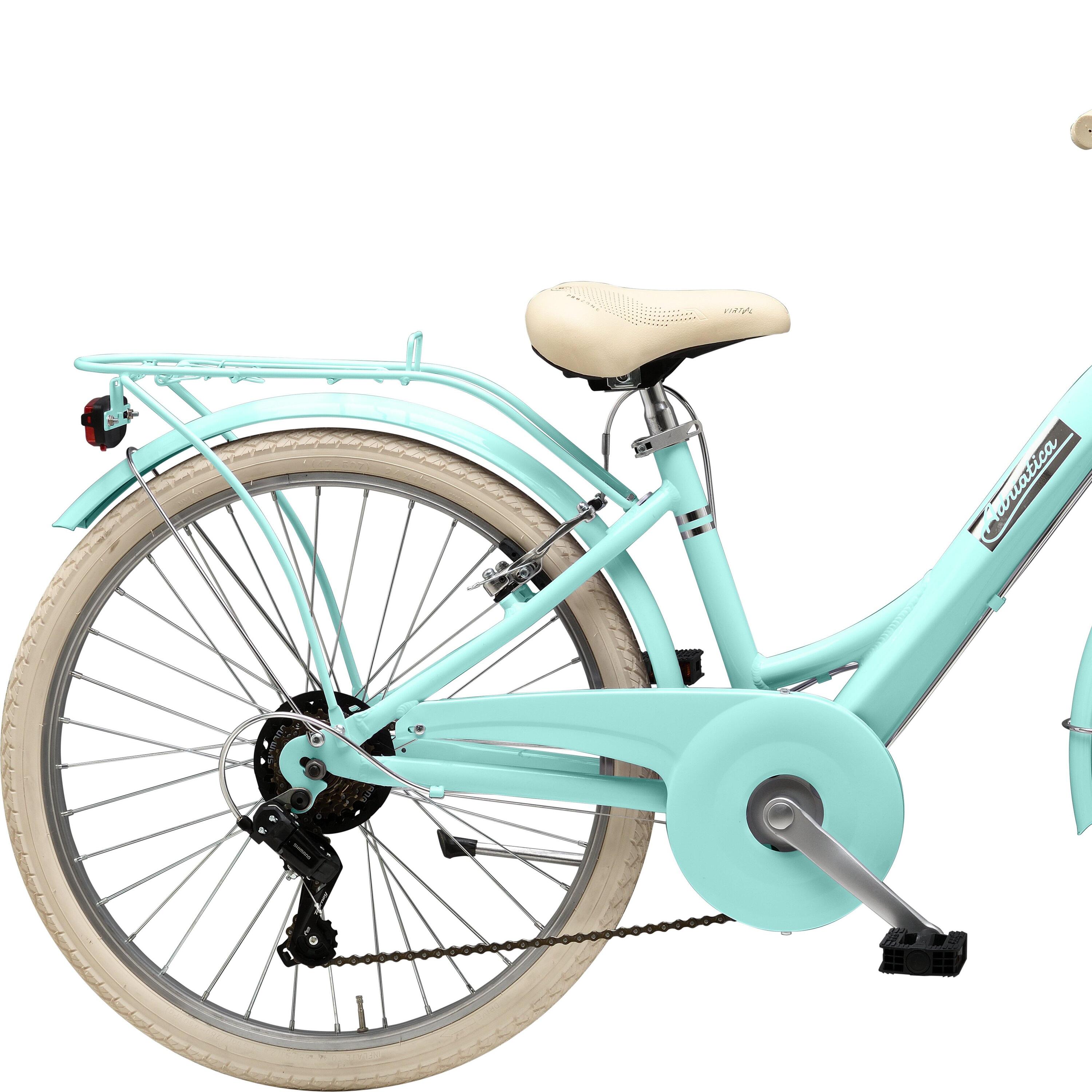 Bicicleta de Cidade de Criança Panda 24" Adriatica 9-12 Anos Azul 2/3