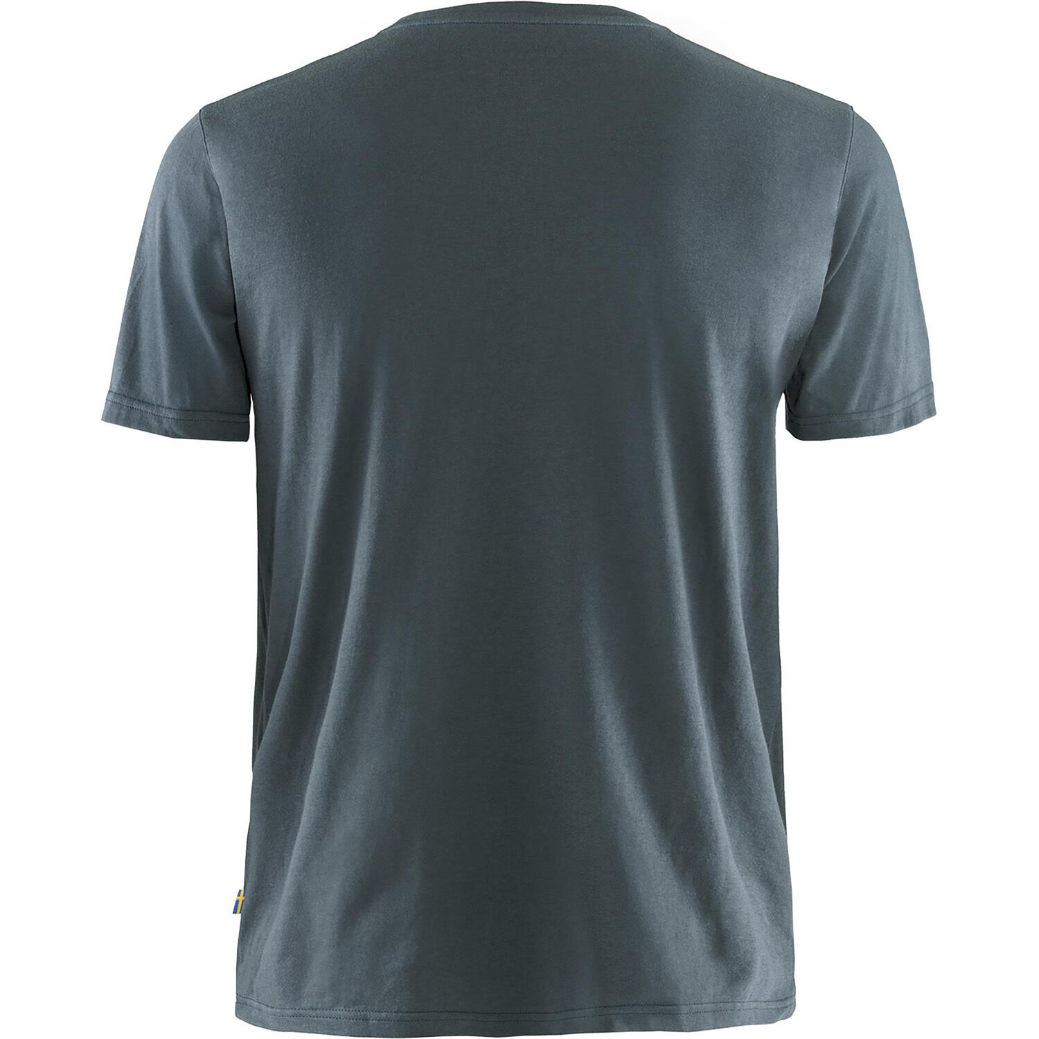 Camiseta Azul Fjallraven Logo Navy Práctica y Duradera 3/5