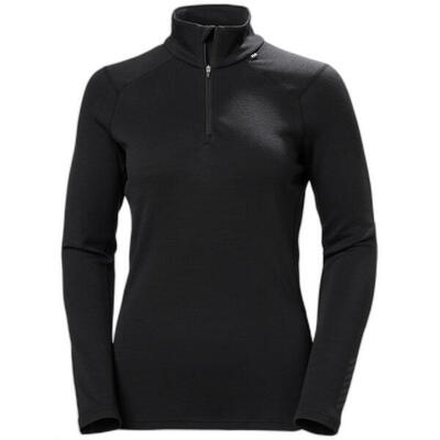 Dames sweatshirt met 1/2 rits helly hansen lifa merino midweight