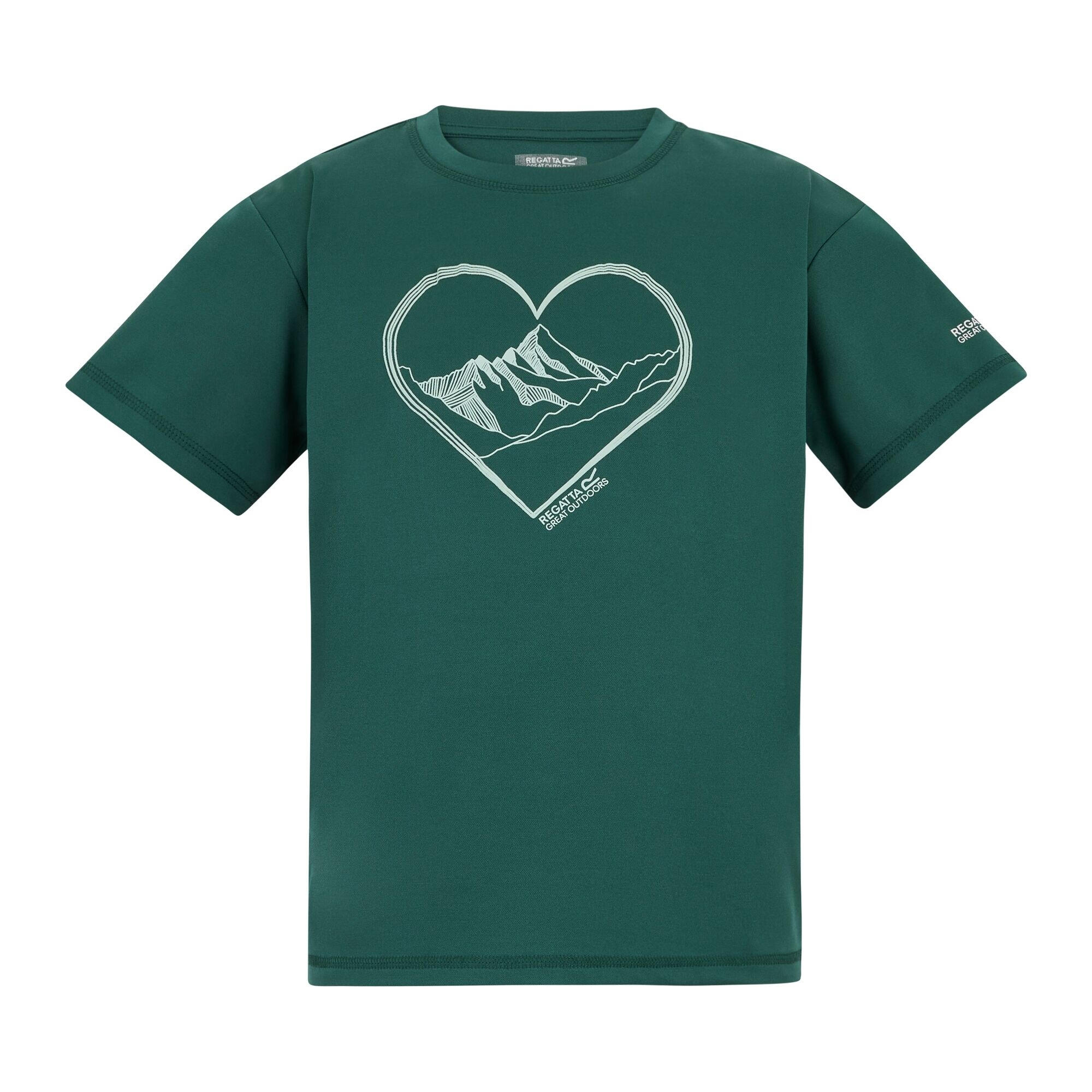 Regatta Childrens/Kids Aria Heart T-Shirt
