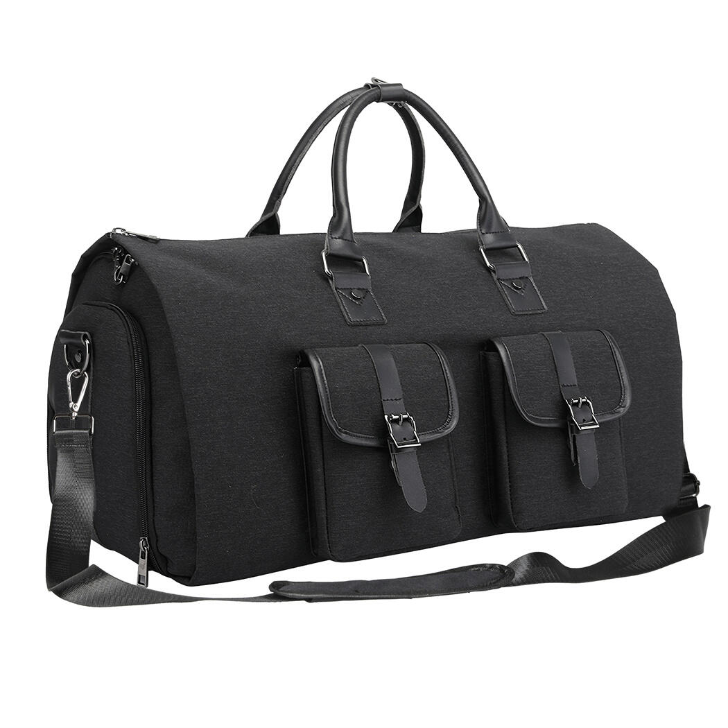 Slimbridge 56L Travel Garment Bag Duffle Bag - Black