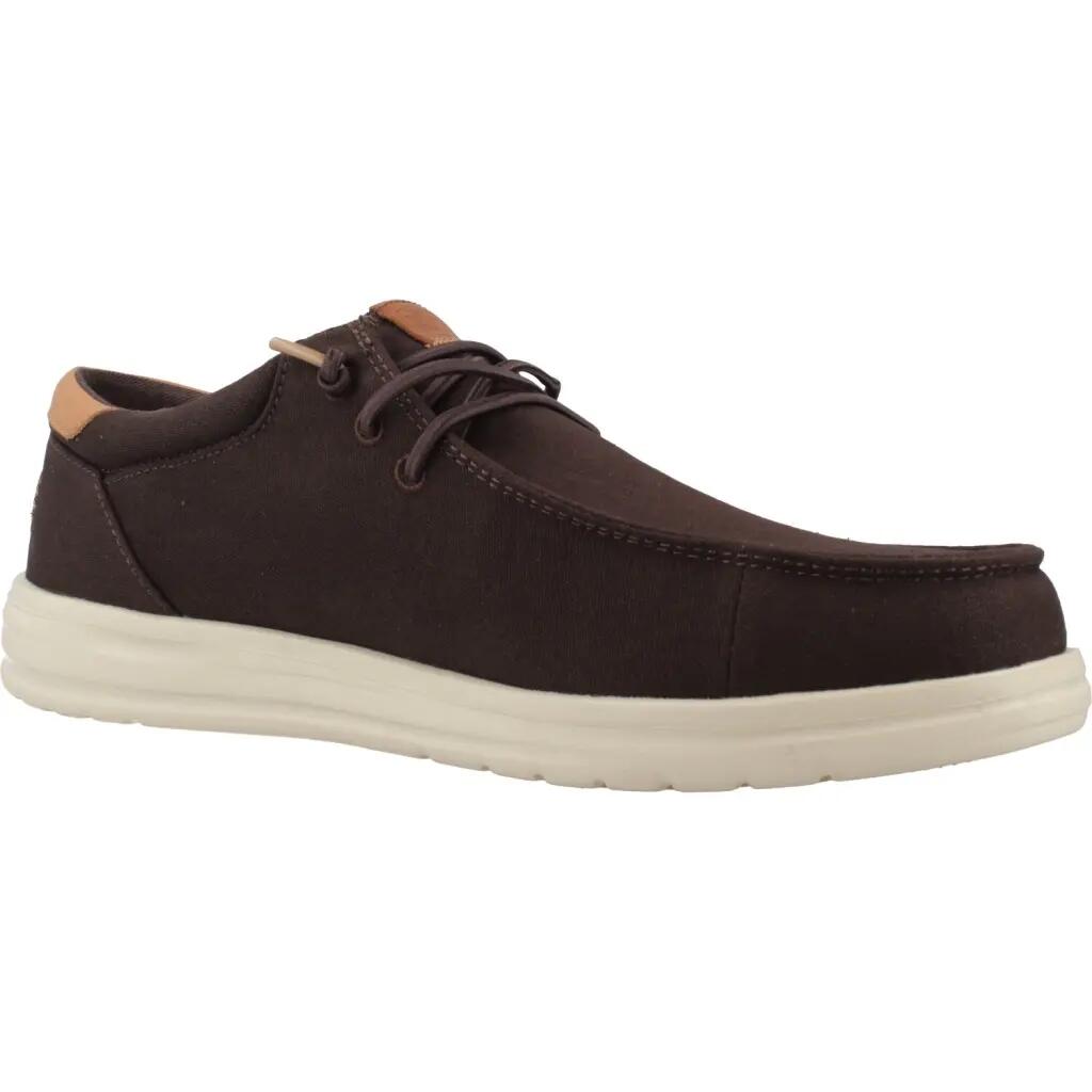 Buty HEY DUDE PAUL CANVAS Brązowy 5/5