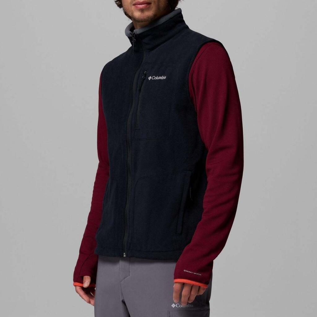 COLUMBIA FAST TREK FLEECE VEST Czarny