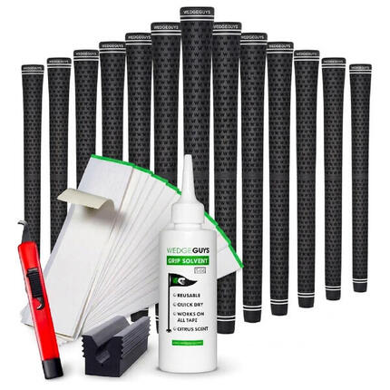 Kit grips golf Dial-Cord Wedge Guys Deluxe DC Tour noir 13 pcs, outils