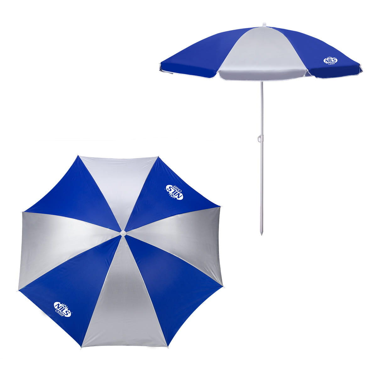 bleu fonce / blanc
