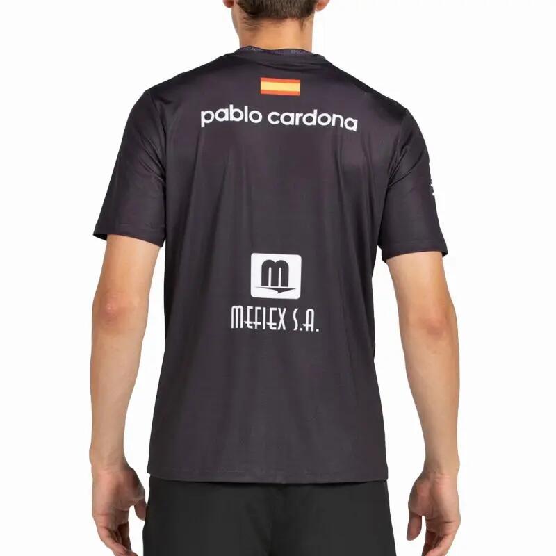Camiseta Bullpadel Pablo Cardona Premier Padel Lili Azul Marinho 4/5