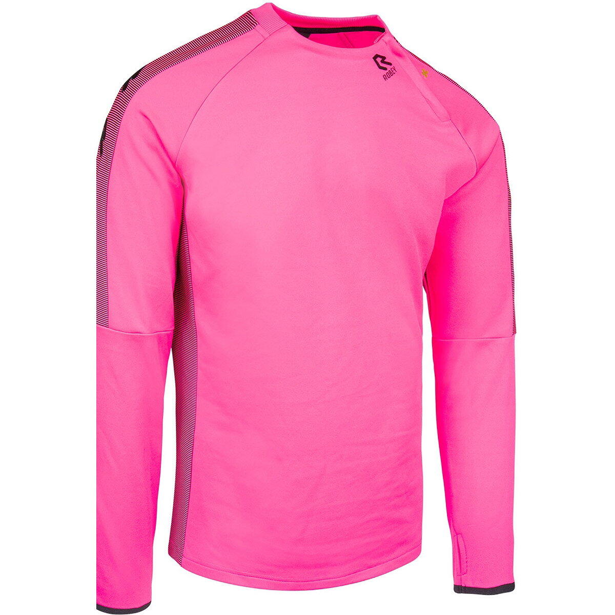 Robey Performance Sweat Hommes - Rose Fluo / Noir 2/3