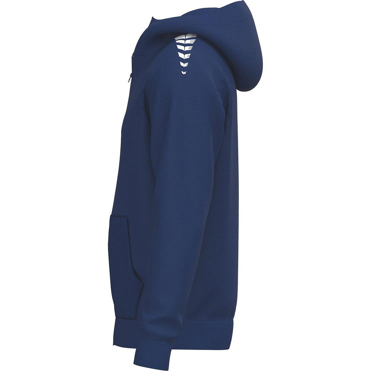 Giacca con cappuccio Erima Cmpt Wings Blu Junior. 3/3
