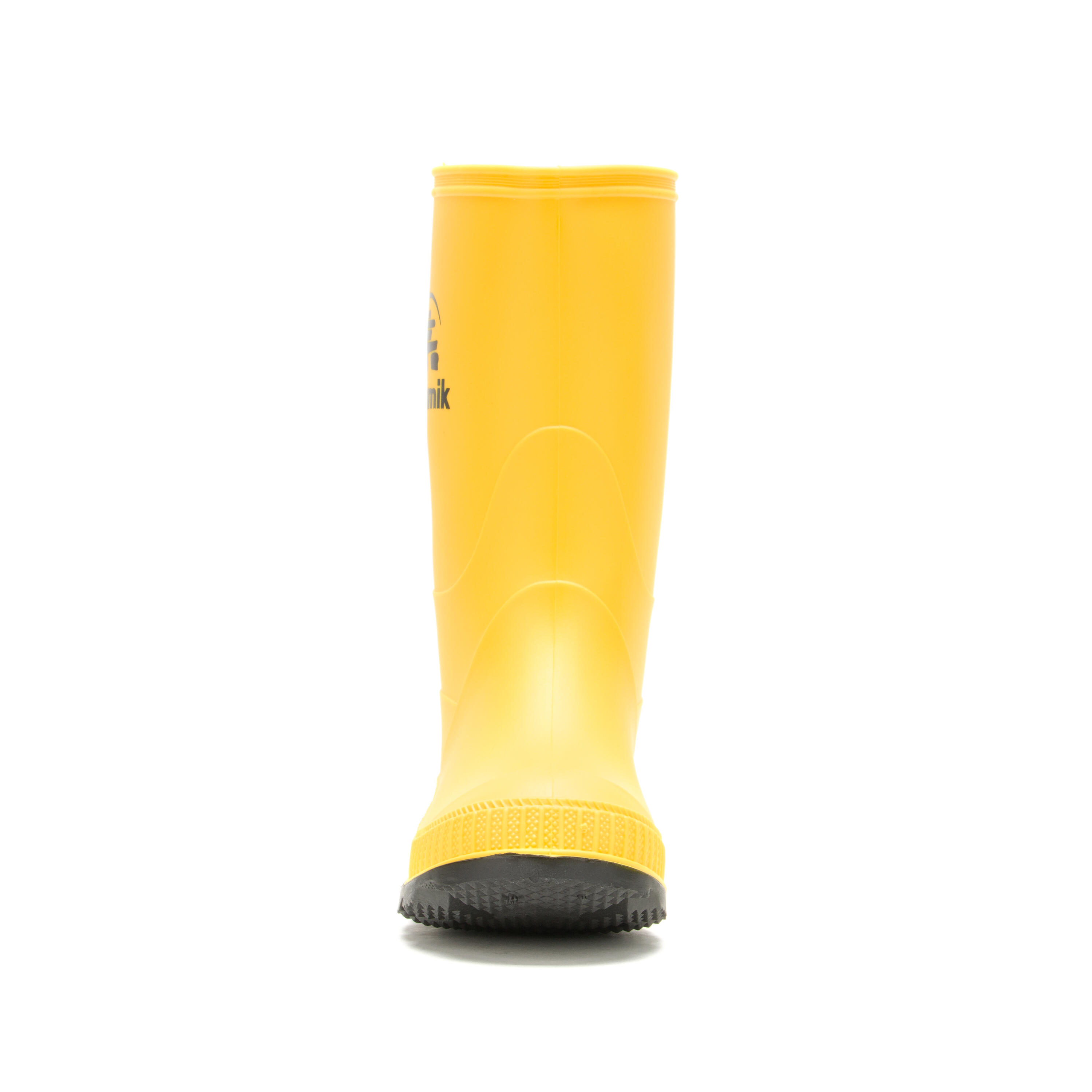 Kids STOMP Rubber Boots Yellow/Black 3/5