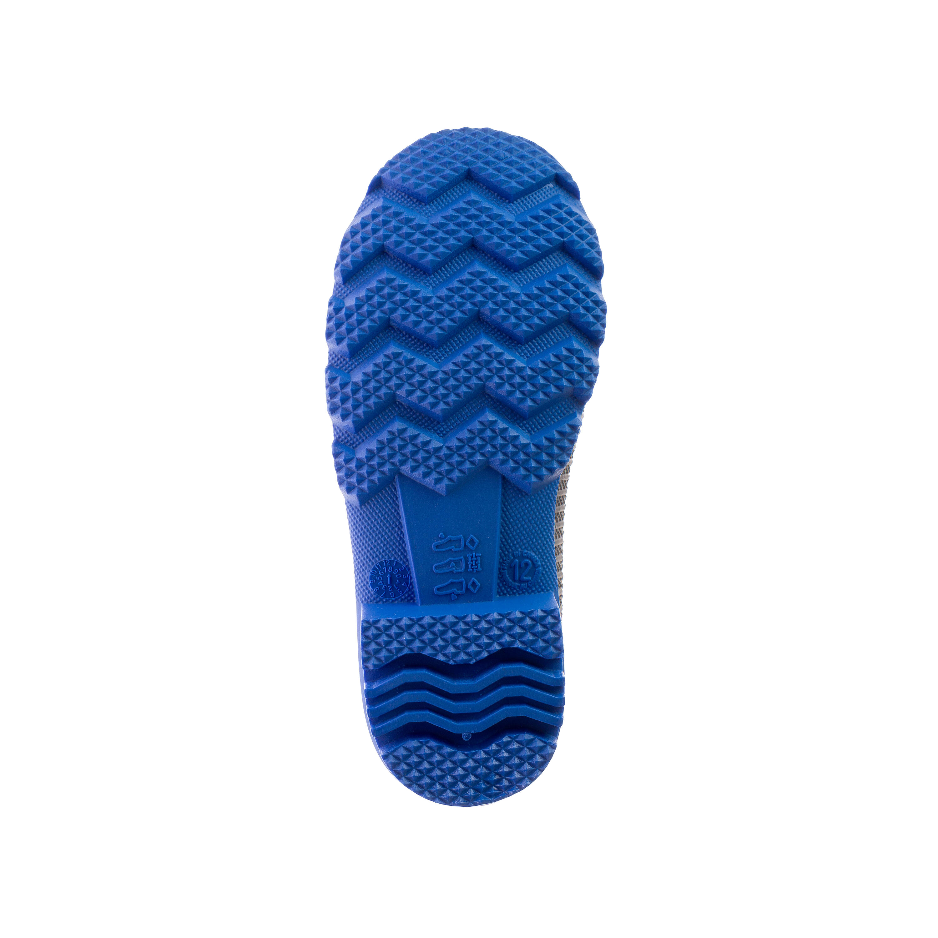 Adolescents STOMP Bottes en caoutchouc Noir/Bleu 5/5