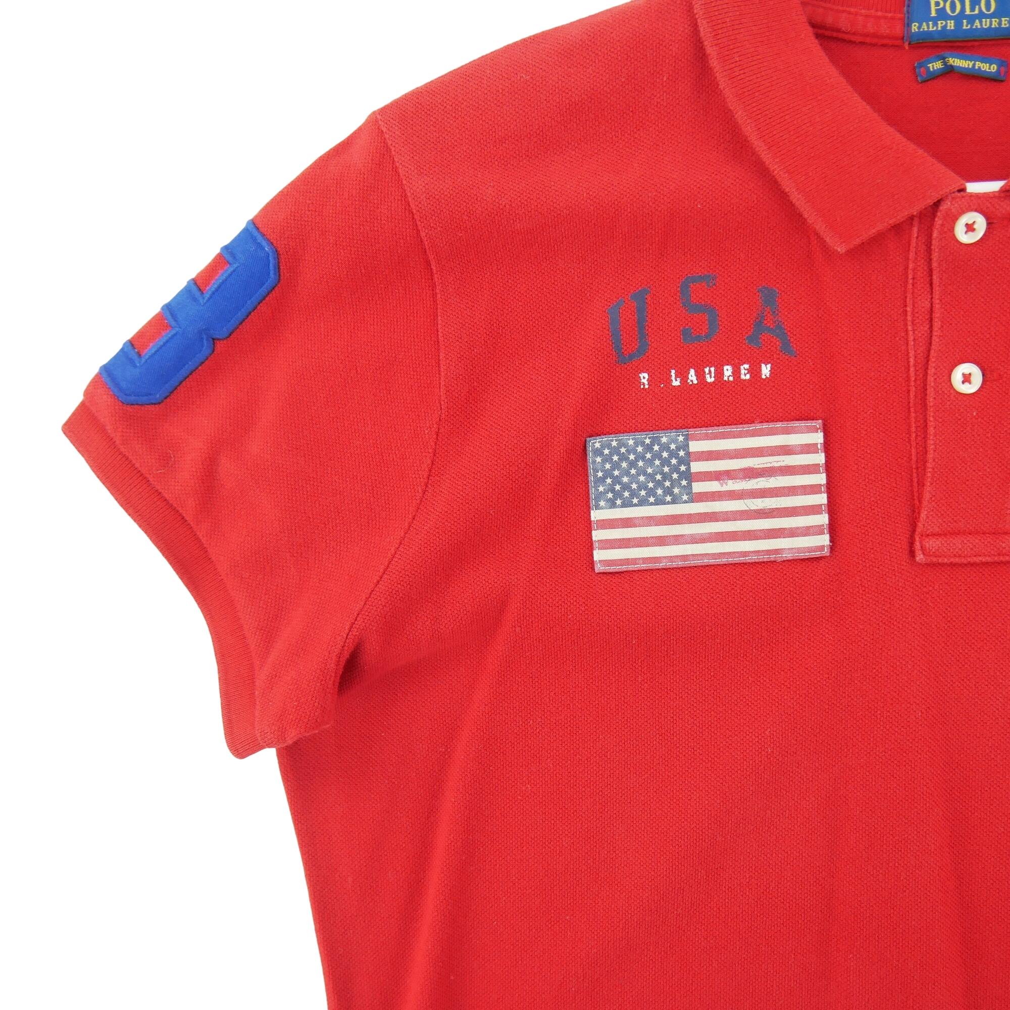 Segunda vida - Polo manga curta feminina Polo Ralph Lauren - Em muito bom estado 4/6