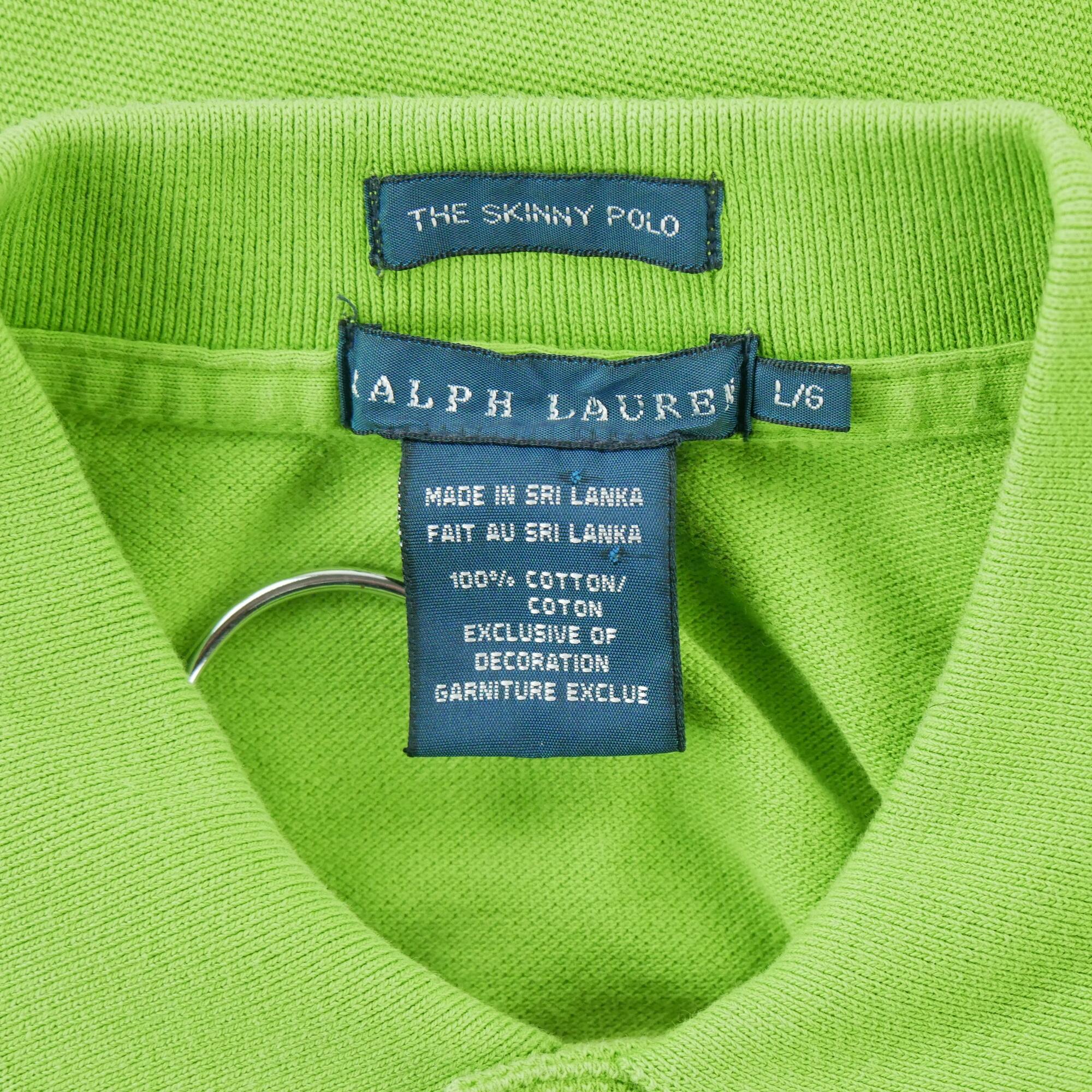 Second hand - Polo maniche corte donna Polo Ralph Lauren - Stato eccellente 7/7